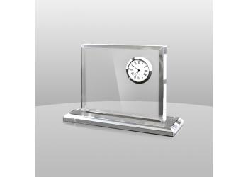 Rectangle Acrylic Clock Award