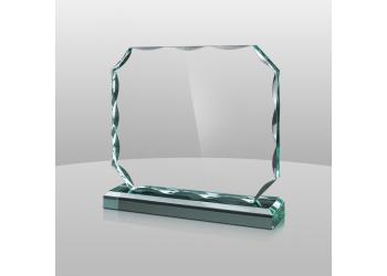 Jade Green Glacial Ice II Acrylic Award