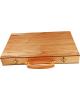 Backgammon Game with Folding Wood Case